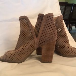 Awesome suede booties